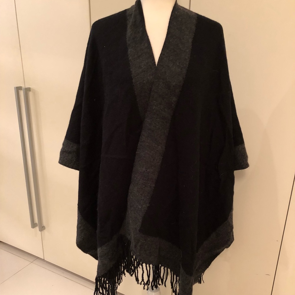 Reversible wrap jacket - grey/black - Picture 2 of 2